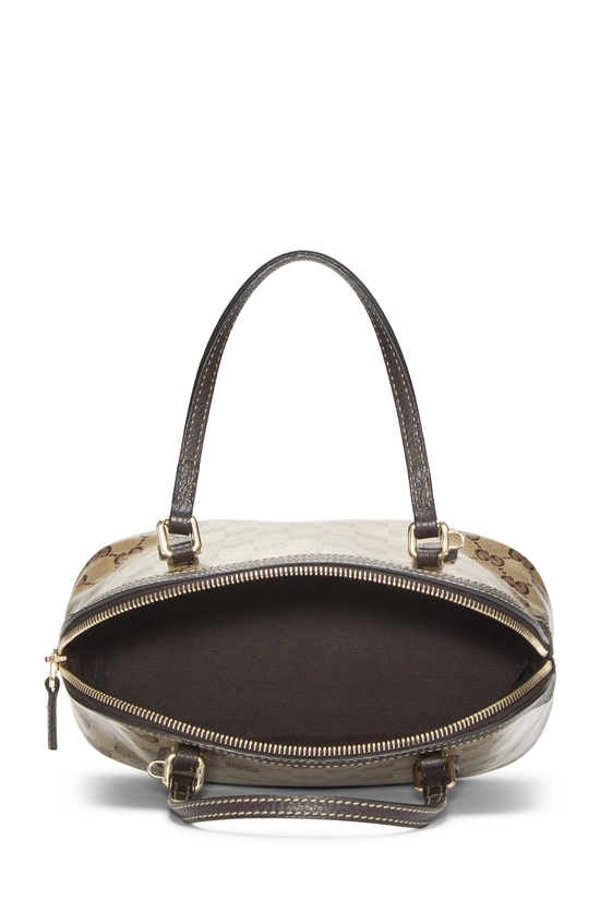 Brown GG Crystal Canvas Dome Handbag Small, , large image number 5