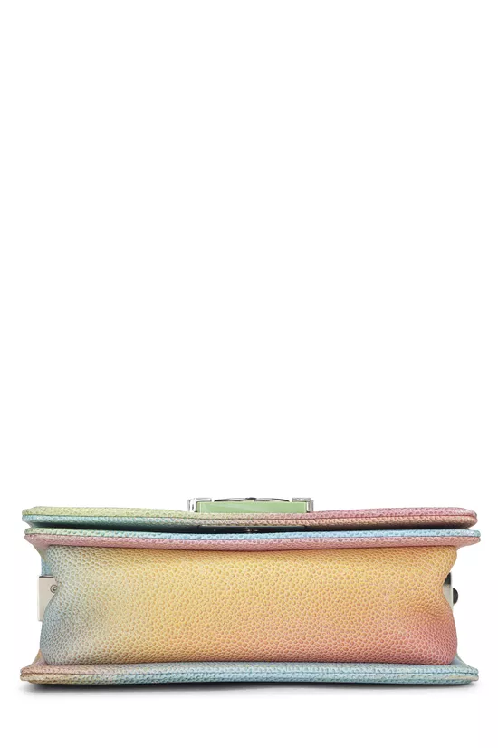 Rainbow Quilted Caviar Boy Bag Small, , large image number 4