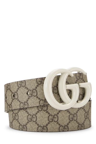 Original GG Supreme Canvas Marmont Belt 70