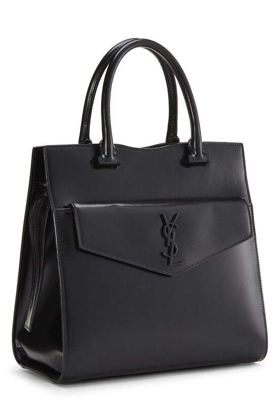 Black Calfskin Uptown Tote Small, , large image number 2