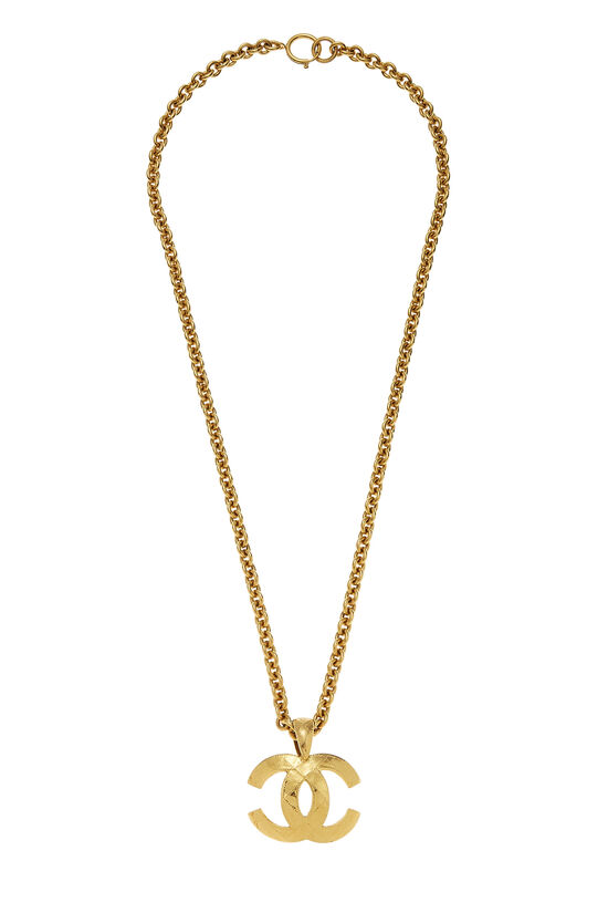 chanel 22 gold necklace