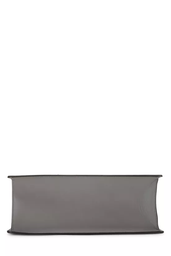 Grey Floral Embroidered Leather Sequin Sylvie Medium, , large image number 4