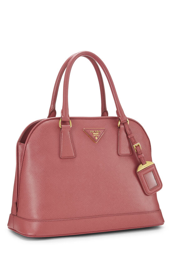 Pink Saffiano Dome Handbag, , large image number 1