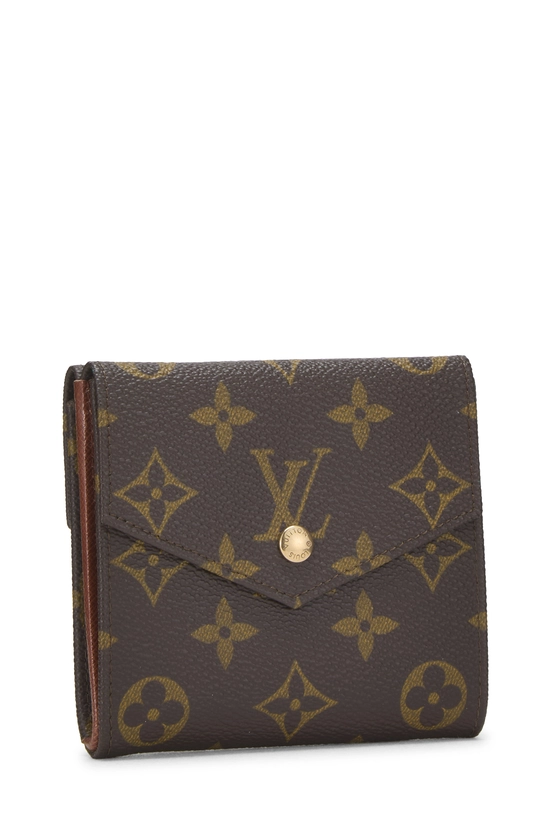 Monogram Canvas Monnaie Double Snap Wallet, , large image number 1