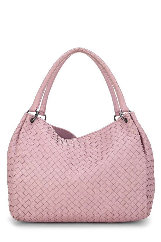 Pink Intrecciato Parachute Tote Medium, , large image number 0