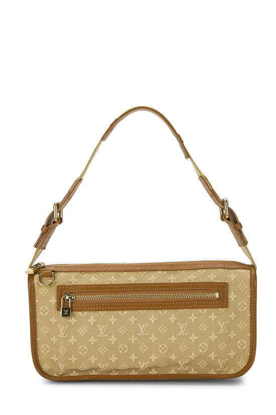 Beige Monogram Mini Lin Pochette Kathleen , , large image number 0