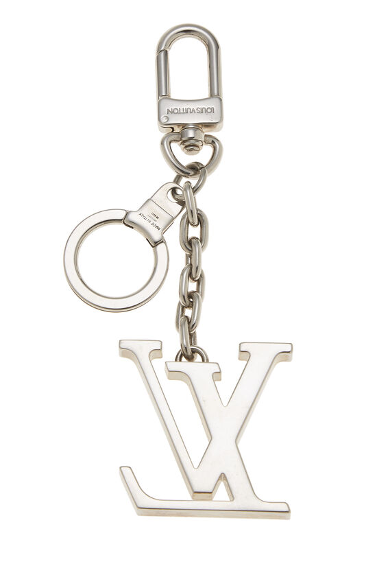 Silver Initiales Key Holder , , large image number 1