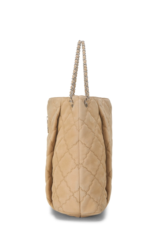 Beige Nubuck Hamptons Shopping Bag Large, , large image number 2