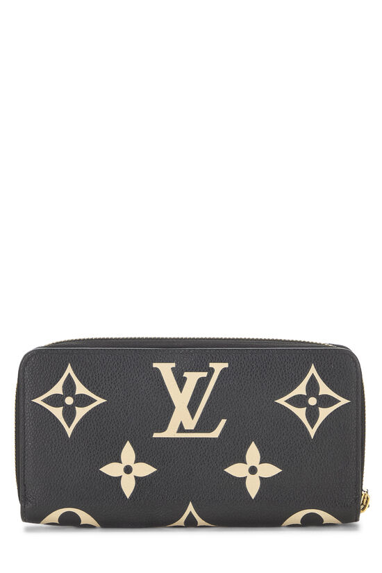 Black Giant Monogram Empreinte Zippy Continental, , large image number 2