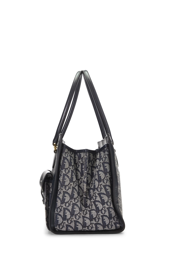 Navy Trotter Canvas Tote, , large image number 2