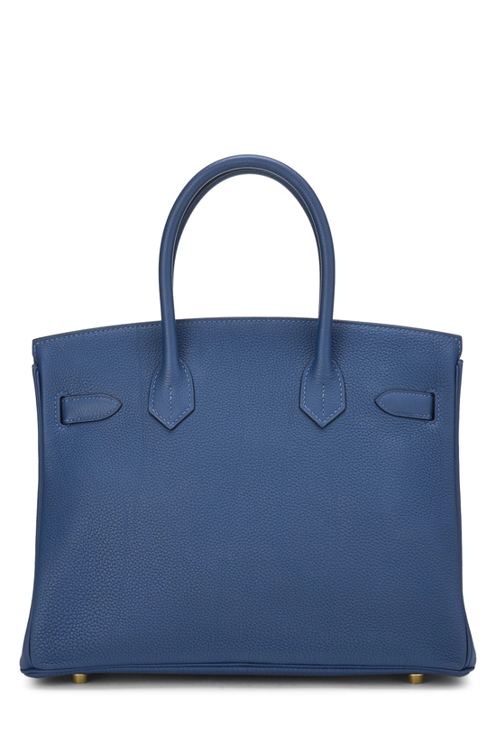 Deep Blue Togo Birkin 30, , large image number 3