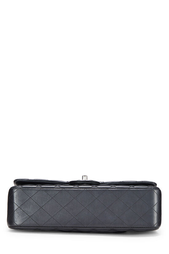 Black Quilted Lambskin Classic Double Flap Medium, , large image number 4