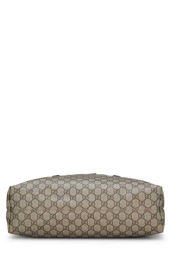 Brown GG Supreme Canvas Tote Large, , large image number 4