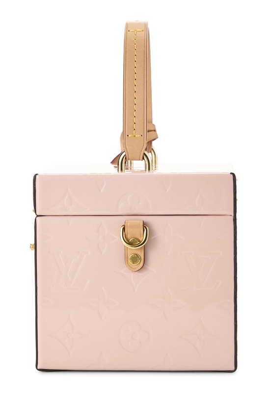 Pink Vernis Leather Bleecker Box Bag, , large image number 2
