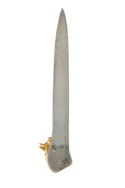 Silver Metal Horse Head Letter Opener, , large