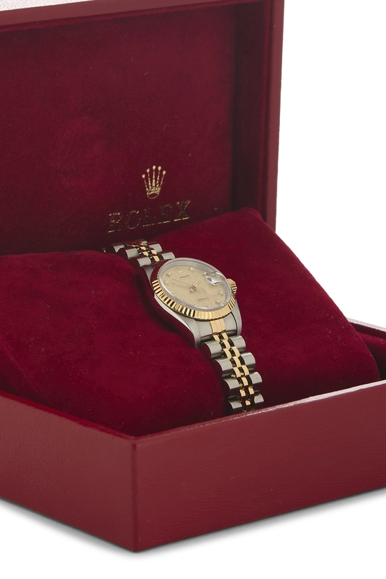 Two-Tone Anniversary Dial Diamond Datejust 69173 26mm, , large image number 8