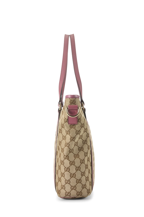 Pink Original GG Canvas Tote, , large image number 2