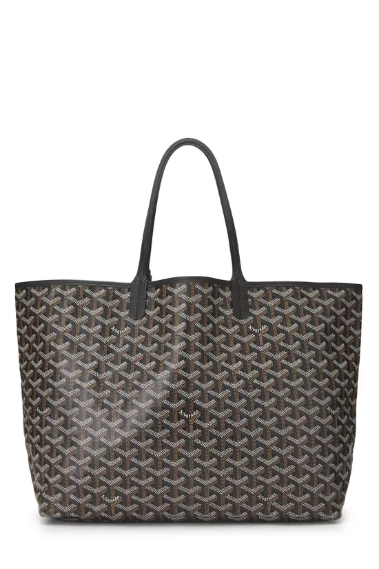 Black Goyardine Canvas Saint-Louis PM, , large image number 0