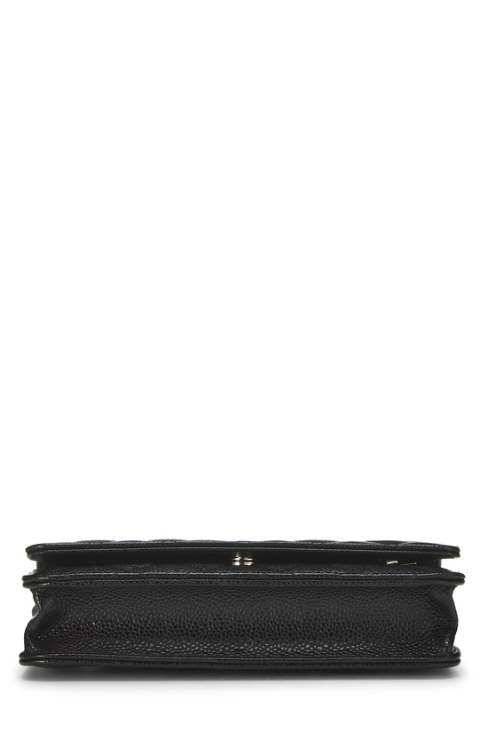 Black Caviar Classic Quilted Wallet On Chain (WOC), , large image number 4