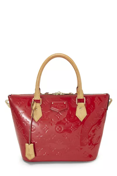 Cerise Monogram Vernis Montebello PM