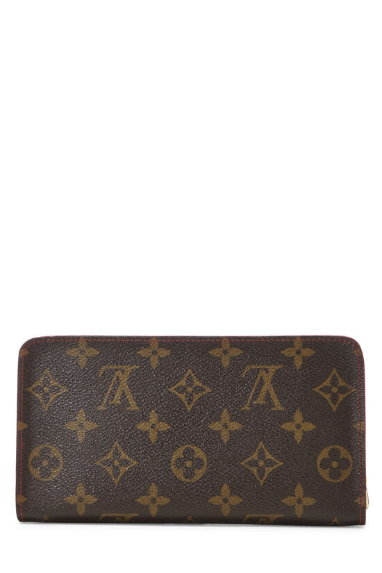 Authentic Louis Vuitton Monogram Porte Monnaie Zippy Zip Around