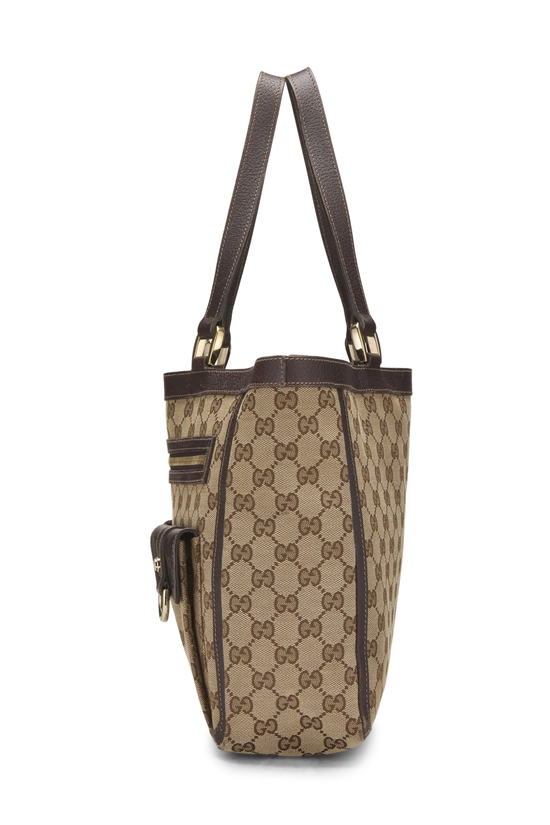 Original GG Canvas Abbey Pocket Tote, , large image number 2