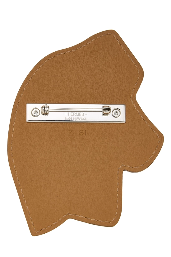 Patch NYC x Herm&egrave;s Pink Leather Pin, , large image number 1