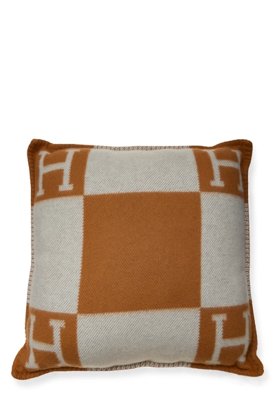 Orange Wool Avalon Pillow