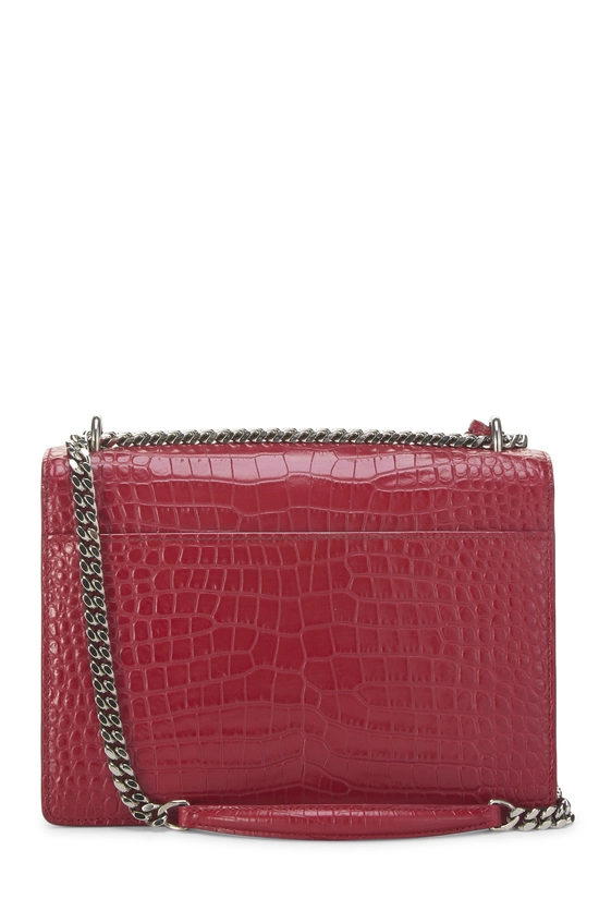 Red Embossed Leather Sunset Medium, , large image number 3