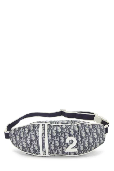 Navy Nylon Waist Pouch