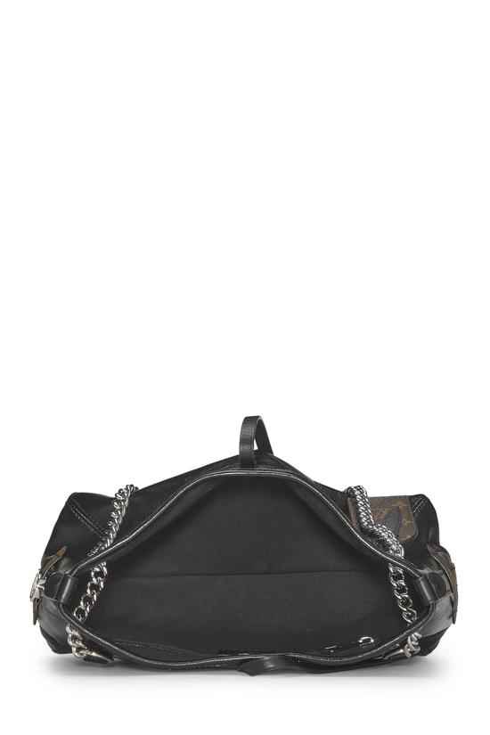 Pre-Owned Black Lambskin Carry All Vibe BB QJB8MX1IK2000