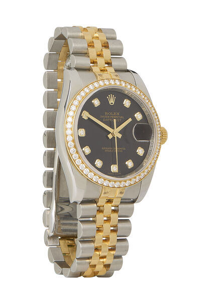 Black Two-Tone Diamond Datejust 116243 36mm