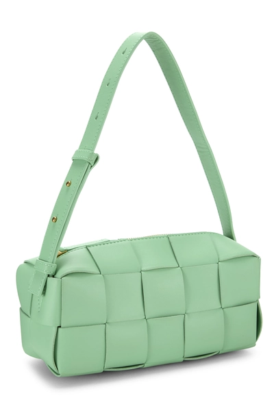 Bottega Veneta Green Maxi Intrecciato Brick Cassette Small — photo 2