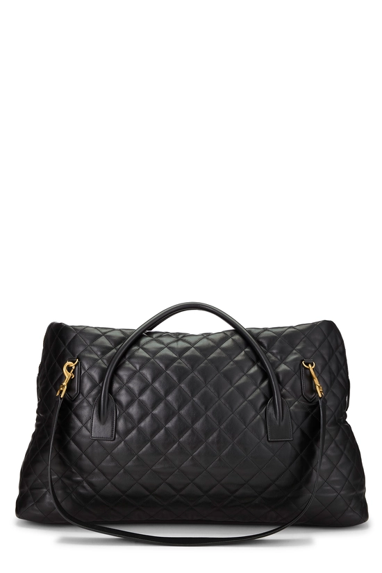 Black Calfskin ES Giant Travel Bag, , large image number 3