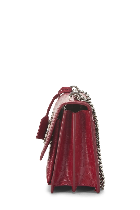 Red Embossed Leather Sunset Medium, , large image number 2