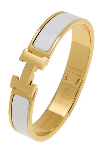 White Clic Clac H Narrow