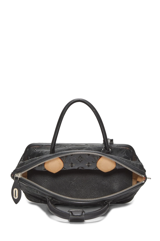 Black Monogram Mesh Transparence Lockit, , large image number 5