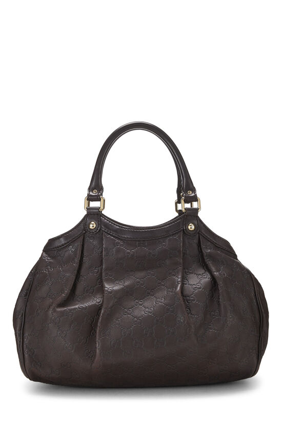Brown Guccissima Sukey Tote, , large image number 3