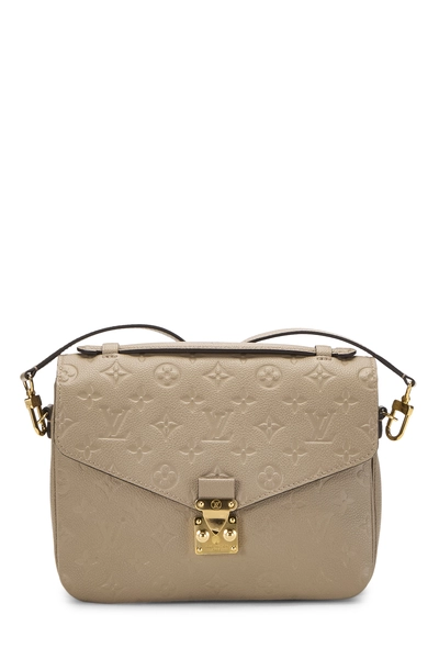 Louis Vuitton Grey Monogram Empreinte Pochette Metis