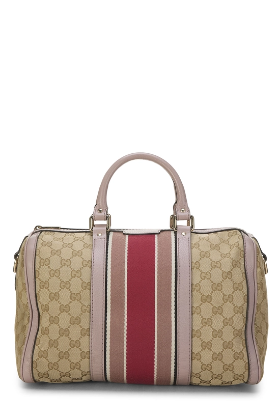 Original GG Canvas Boston Handbag, , large image number 0