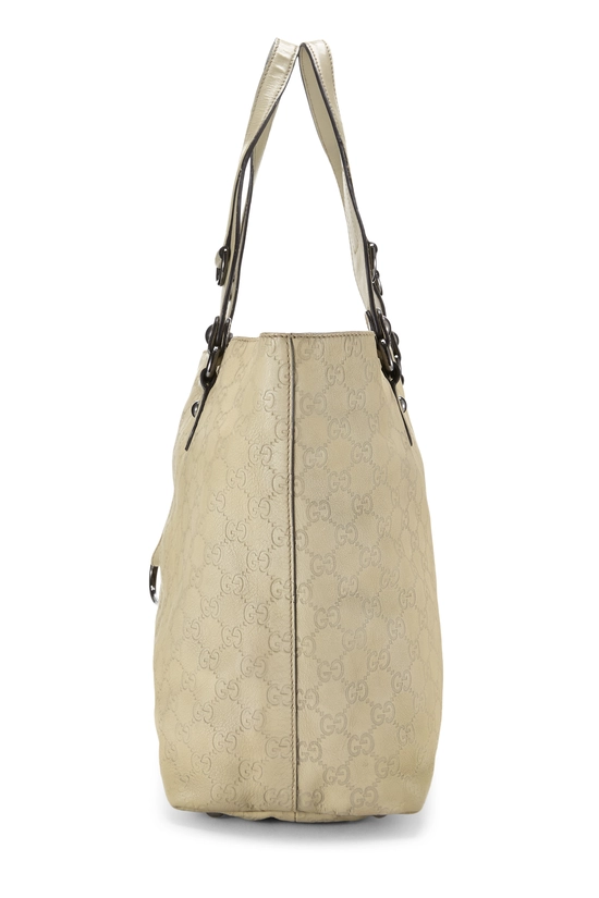 Cream Guccissima Icon Bit Tote, , large image number 2