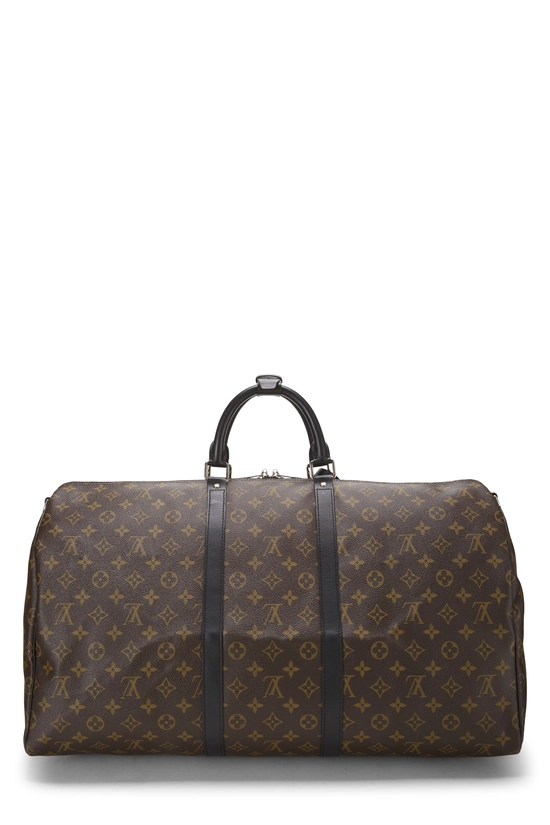 Monogram Macassar Keepall Bandouliere 50, , large image number 3