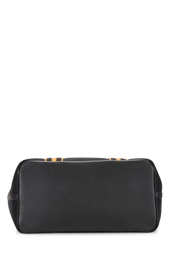 Black Canvas Pursangle Tote, , large image number 4