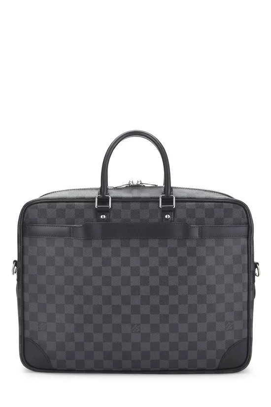 Damier Graphite Porte Documents Voyage GM, , large image number 0
