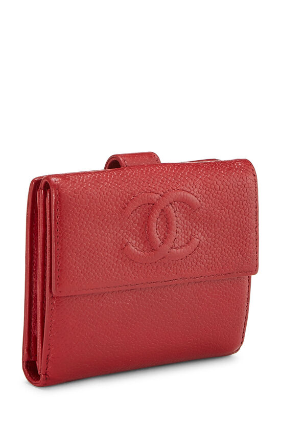 Red Caviar 'CC' Compact Wallet, , large image number 1