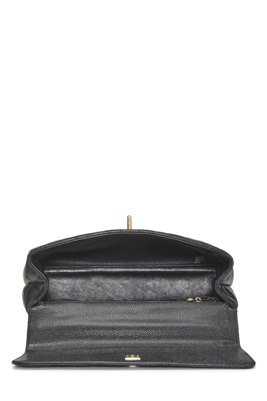 Black Quilted Caviar Kelly, , large image number 5