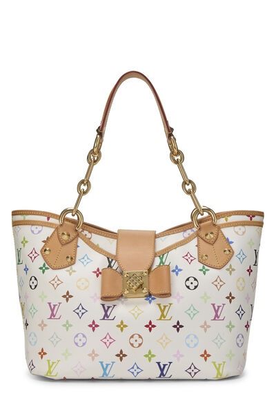 Takashi Murakami x Louis Vuitton White Monogram Multicolore Annie GM