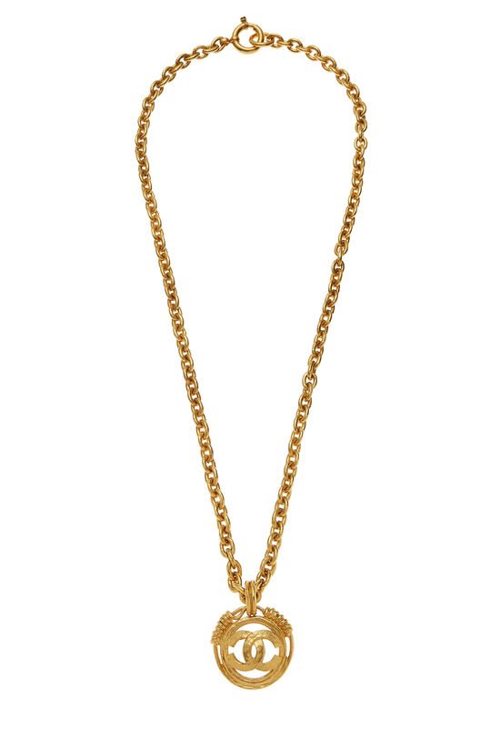 Chanel Gold Spring 'CC' Necklace Q6JAAX17DB011