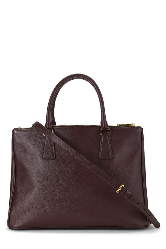 Burgundy Saffiano Executive Tote Medium, , large image number 3