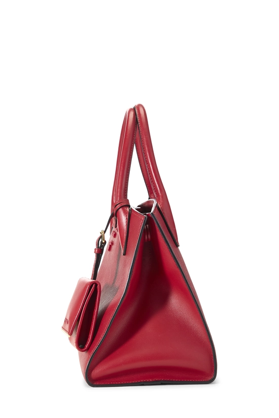Red Saffiano Monochrome Tote Small, , large image number 2